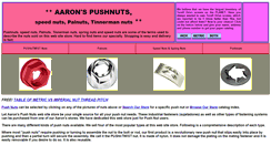 Desktop Screenshot of aaronspushnuts.com